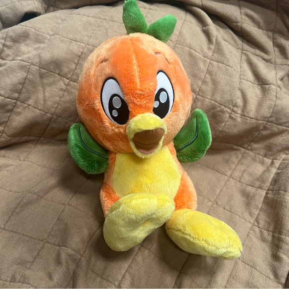 BOGO Disney Parks Scented Florida Orange Bird Big Feet Plush - Picture 1 of 6